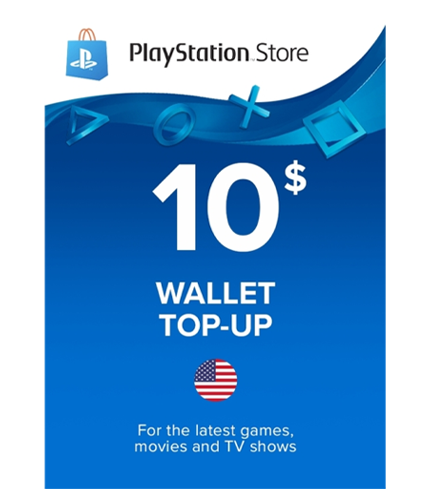 PLAYSTATION NETWORK CARD 10 USD USA PSN KEY