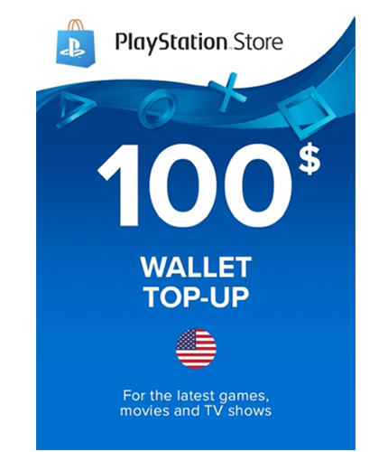 PlayStation Network Card 100 USD