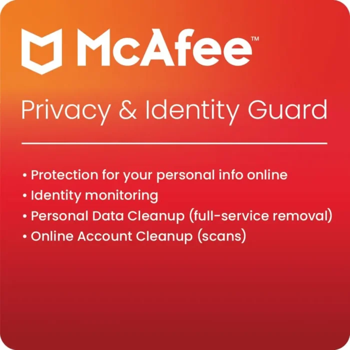 McAfee Privacy Identity Guard