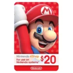 Nintendo USD 20 eShop Card (US)