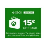 Xbox Live EUR15 Gift Card (EU)