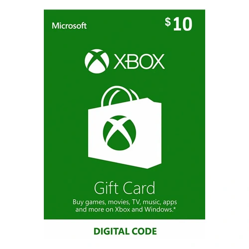 Xbox Gift Card USD 10