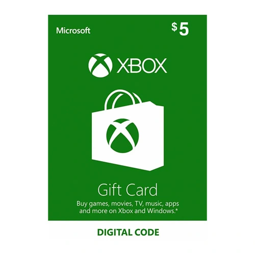 Xbox Gift Card USD 5