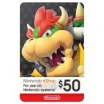 Nintendo USD 50 eShop Card (US)