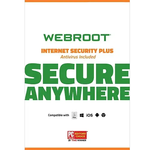 Webroot SecureAnywhere Internet Security Plus