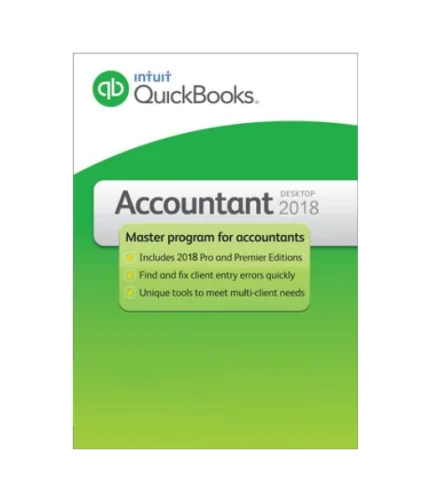 quickbooks desktop premier accountant 2018 uk for windows