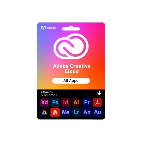 adobe creative cloud 2 month subscription license