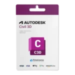 Autodesk AutoCAD Civil 3D - 1 Year Subscription for Civil Engineering Design