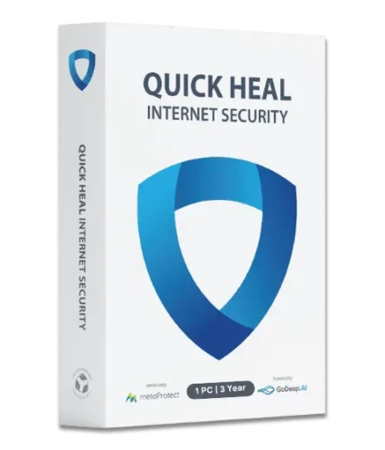 Quick Heal Internet Security 1 User for 3 Years Updates