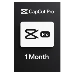 CapCut Pro 1 Month Subscription